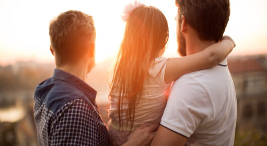 Gay Parents with daughter